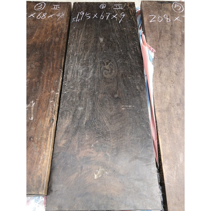 Tielizang Tieli wood large plate iron pear wood Tokyo wood lattice century-old iron wood furniture material