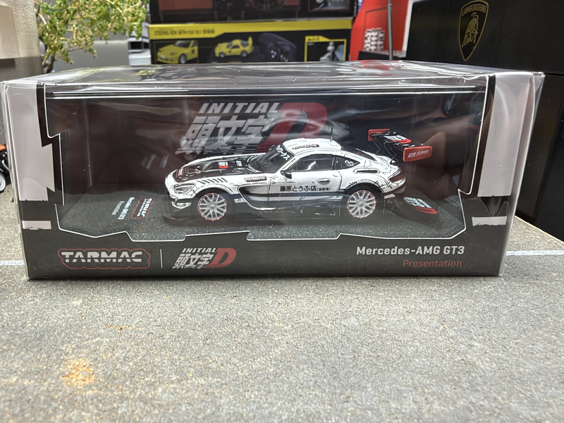 Tarmac 2026 Shanghai 8-Hour Endurance Race Mercedes-Amg Gt3 Initial D Collaboration Fujiwara Tofu