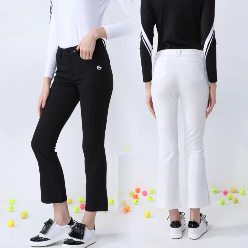 Spring and Summer Golf Women's Pants Set, Korean Style Slim-Fit Golf Women's Clothing, Cropped Pants, Women's Long Pants Spring and Summer Golf Women's Pants Set, Korean Style Slim-Fit Golf Women's Clothing, Cropped Pants, Women's Long Pants