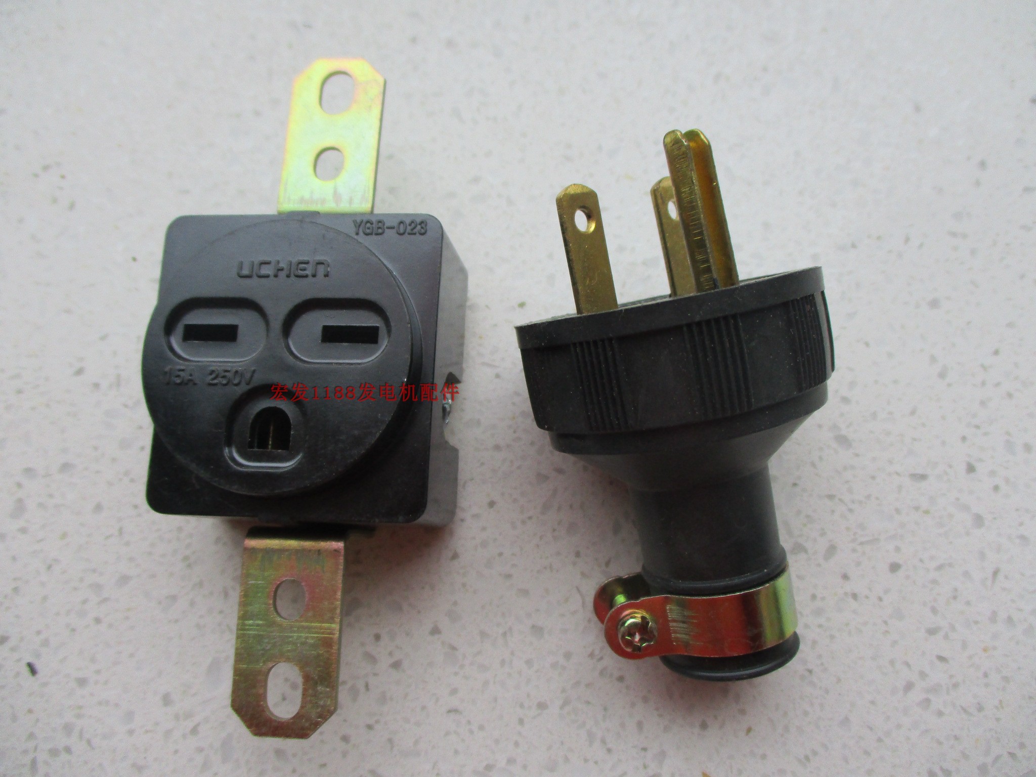 Suitable for Yamaha ET950 EF2600 EF6600 generator plug socket 15A