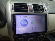 07-13 Corolla without air outlet large screen Android navigation 2 5D screen dedicated navigation all-in-one