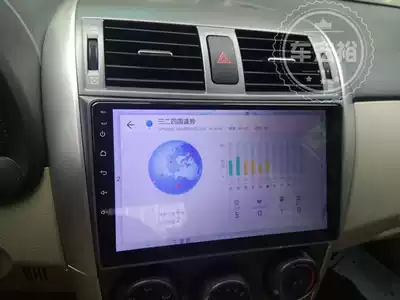 07-13 Corolla without air outlet large screen Android navigation 2 5D screen dedicated audio and video navigation machine