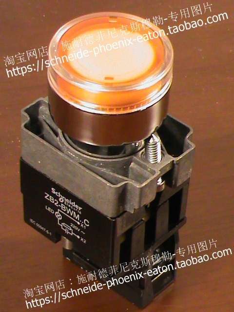 Schneider Schneider with lamp reset button 1NO LED220V LED220V CE IP65 XB2BW35M1C