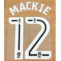 English Football League offset printing number custom MACKIE 12 ONUOHA 5 EZE 30
