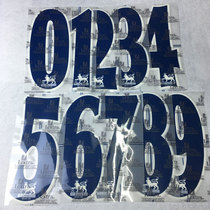 1997-2006 Premier League Blue Flocking LEXTRA first year 10 inch print number Lampard Hiller Doba