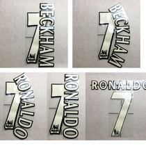 1997-2006 Premier League Stamp Flocking BECKHAM RONALDO 7 C Robeckham