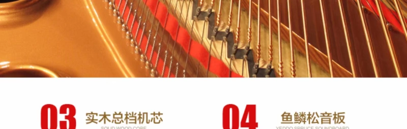 Đức Odeya nhà máy trực tiếp grand grand piano chuyên nghiệp chơi nhà 88 phím đàn piano chính hãng - dương cầm