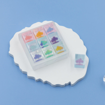 Sky Market Color Blossoming Blind Box Cloud Cube Original Drip Glue Hand-made Cloud Desktop ordae Novice Gift