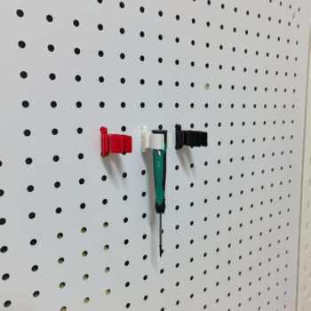 Round hole hole board accessories tool clip hardware hanger display rack plastic opening clip