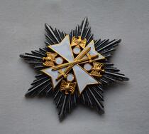 European Wind Fan Deutsche Eagle Star Mound Grand Chests Museum Class Film and TV Props Dark Colors