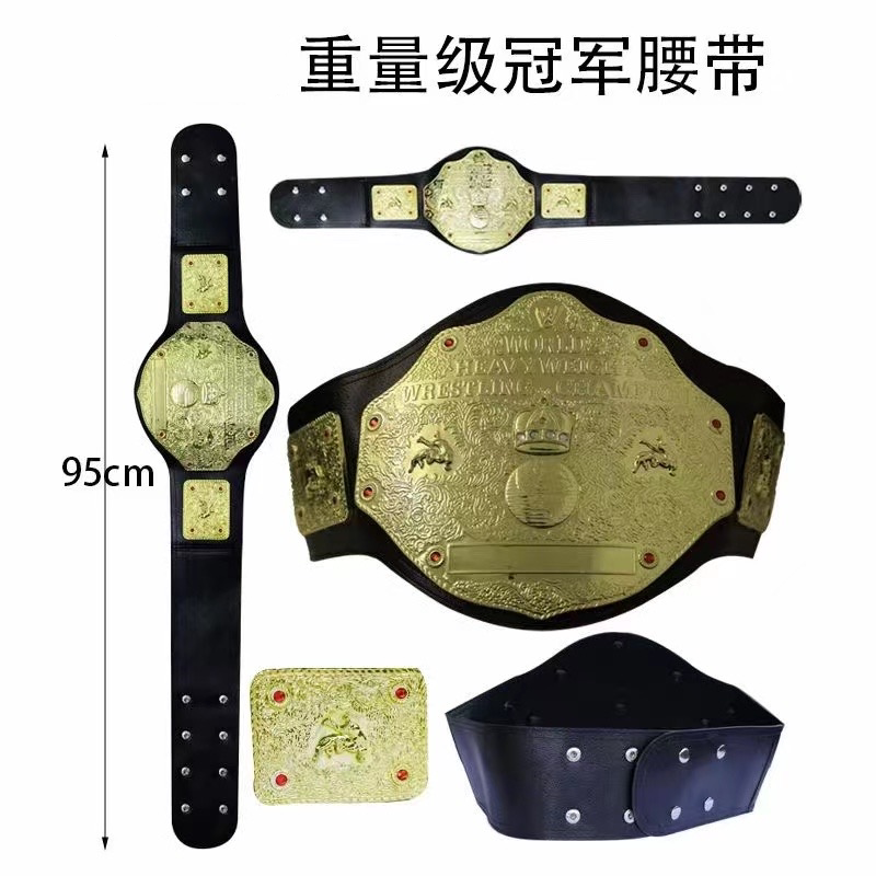 American Wrestling Alliance (Awa) Heavyweight Championship Belt Boxing Fighting Champion Belt Senna Undertaker Memorabilia Figure
