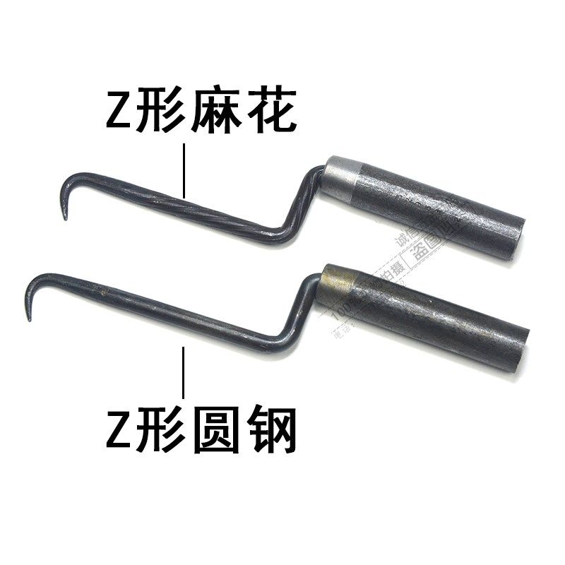 Authentic pile core steel tie hook Z-shaped tie steel hook Lashing steel hook Tie hook Tie wire hook