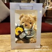 Синяя полоса коричневые скручивающие цветы