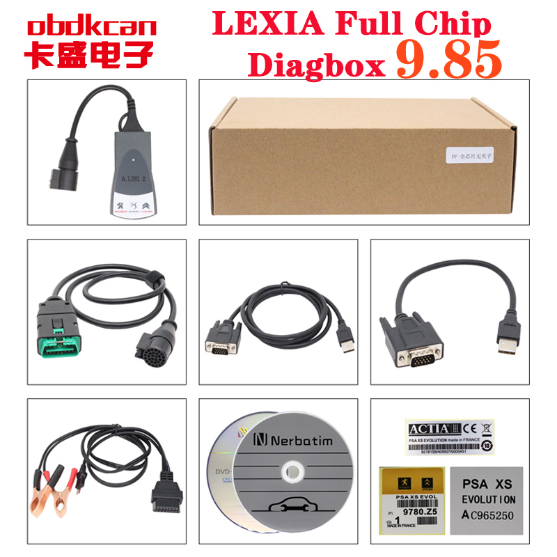 Lexia Pp2000 V9.85 Full Optocoupler Full Chip Suitable for Citroen Car Diagnostic Tool