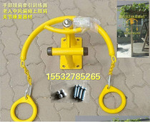 Upper limb retractor neck waist rehabilitation retractor home fitness equipment hanging wall Wall retractor equipment