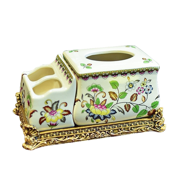 Multifunctional tissue box ornaments european and american