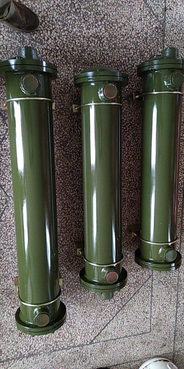 Water Coolers GLC Series Spiral Fin Copper Pipe Heat Exchanger Column Tubular Oil Cooler Water Cooled Radiators