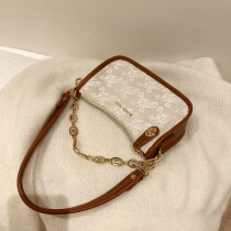 miocra koly Norwegian summer small mk jacquard shoulder bag bag womens summer casual chain portable messenger bag