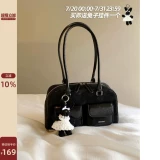 Лебедь, подушка, сумка через плечо, сумка на одно плечо, легкий роскошный стиль, изысканный стиль