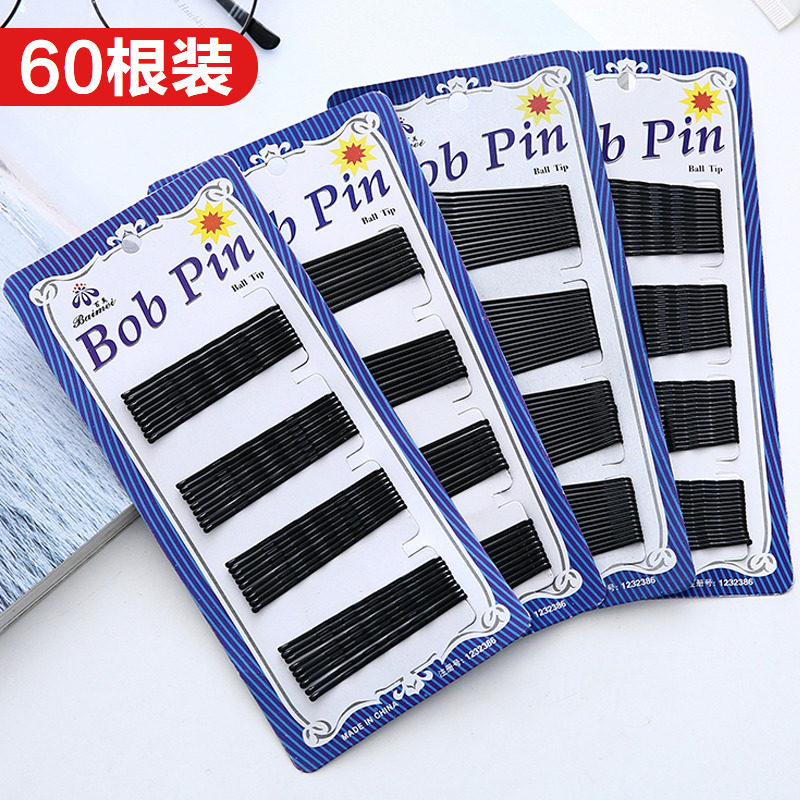 Hair Clip Clip Black Woman Hair Head Accessories Teenage Girl's Hair Clip Hair Clip Margin Clip South Korea Clip 60 straight