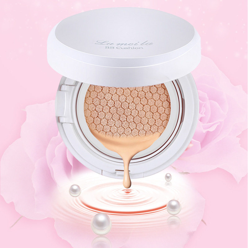 Stage Makeup Beating Bottom Powder Bottom Liquid Control Oil Non-Makeup Air Cushion BB Cream Isolation Flawless Students Color Students With Nets Red
