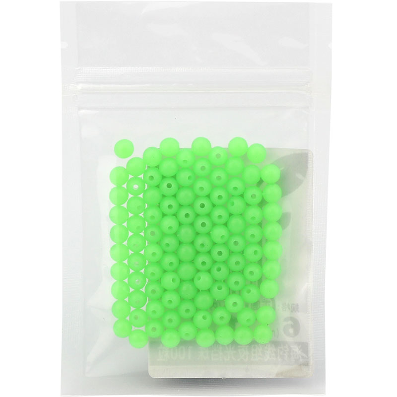 Fishing luminous beads luminous luminous beans fishing fluorescent fish lure fish sea fishing Luya bean accessories