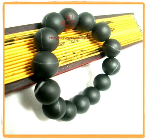 Мужской браслет из натурального камня, аксессуар, четки из круглых бусин