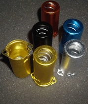 All-aluminum shield 9G-55 9-pin tube protective cover suitable for 12AX7 12AU7 6922 and other electronic tubes