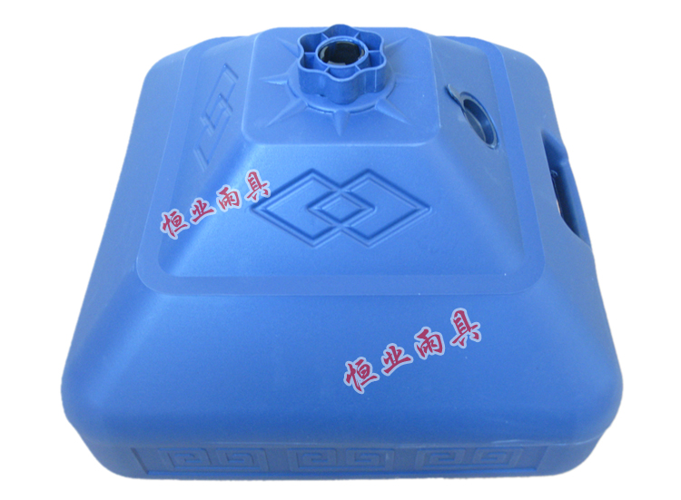 Plastic base water injection base outdoor large sun umbrella base advertising umbrella flagpole base iron four-legged base