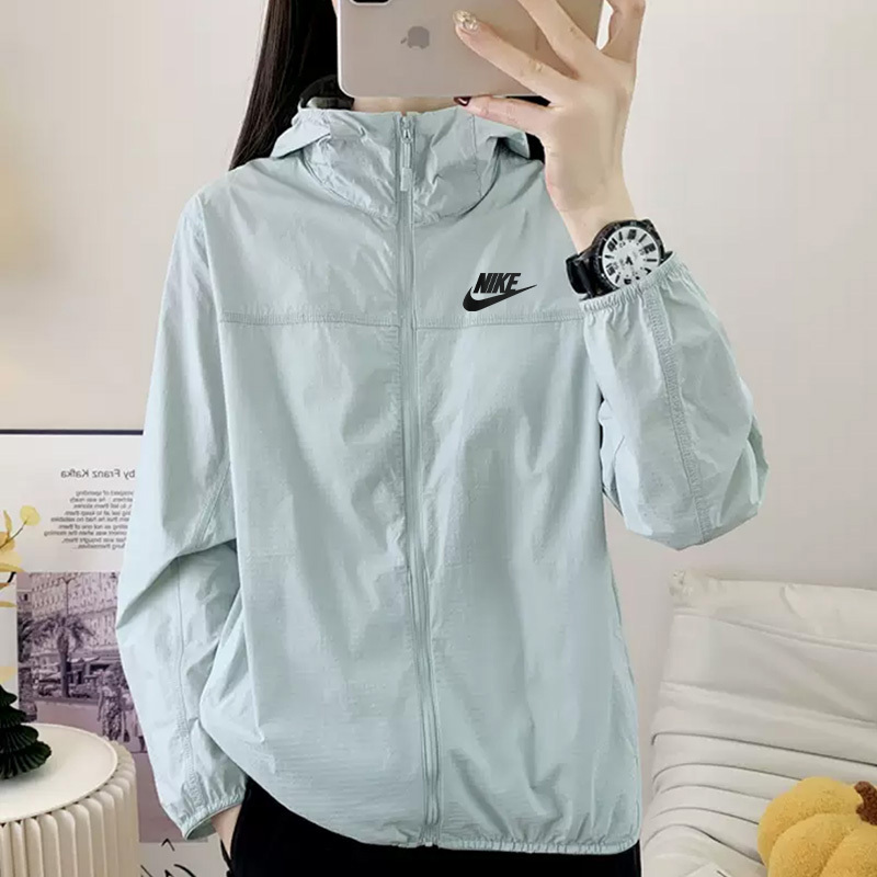 Nike Nike Jacket for Women, Korean Version, 2026 New Summer Uv Protection Jacket, Loose, Breathable, Lightweight Sun Protection Clothing Nike Nike Jacket for Women, Korean Version, 2026 New Summer Uv Protection Jacket, Loose, Breathable, Lightweight Sun Protection Clothing