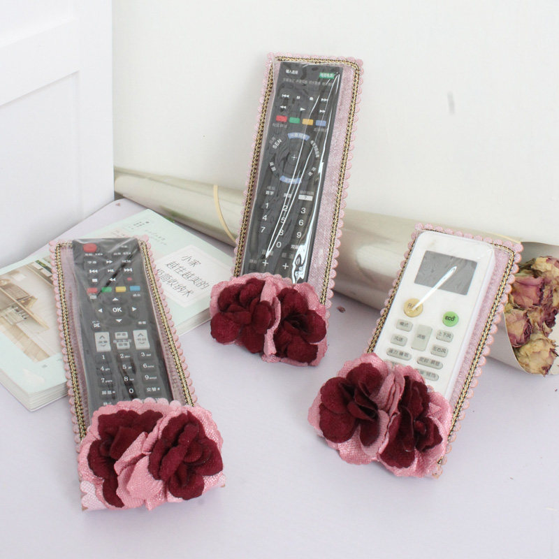 TV remote control cover protective cover high-end European remote control dust cover transparent waterproof cold air conditioning remote control cover Q2