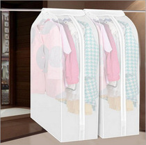 Large clothing dust cover Japanese clothing cover dust bag Coat storage bag Hanging thick sweater Suit dust cover