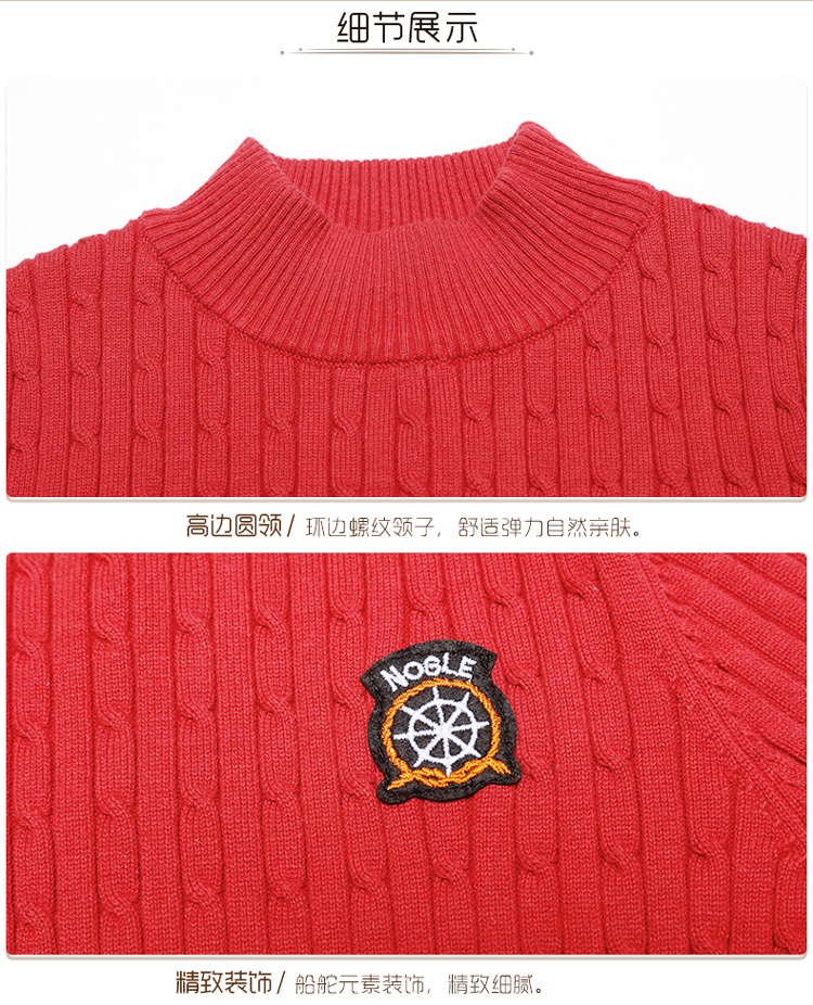 Pull garcon EBCASTLE à manche longue - Ref 2102460 Image 35