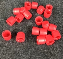 FC fiber optic coupler dust cap round head small red cap flange dust plug single price