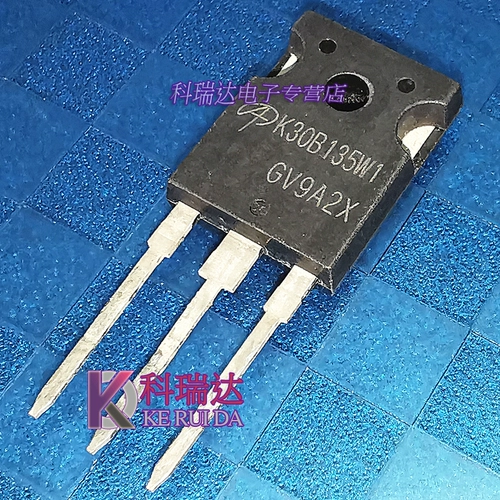 K30B135W1 Оригинальная разборка 30A1350V Коммерческая индукционная плита обычно используется IGBT Monocular K30B135D2