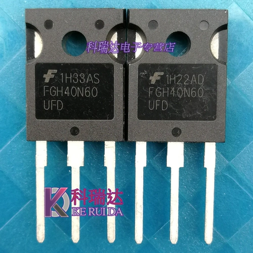 FGH40N60SFD/SMD/UFD Оригинальная разборка 40A600V Сварочная машина обычно используется Эффект IGBT Field.