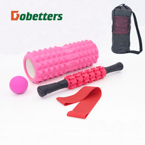 33cm Crescent wolf tooth shaped yoga Post massage stick fascia ball set Hollow foam shaft Pilates yoga shaft