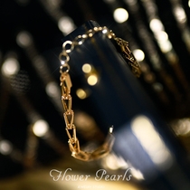 Huatian star cable European and American style ins style simple atmosphere 18K gold woven dazzling all thick bracelet adjustable