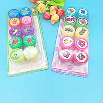 Cartoon Teaching Aids Seal Toddler Beauty Rau Handmade Diy Toys Creative Children Cute Sealed Graffiti Painting Tools