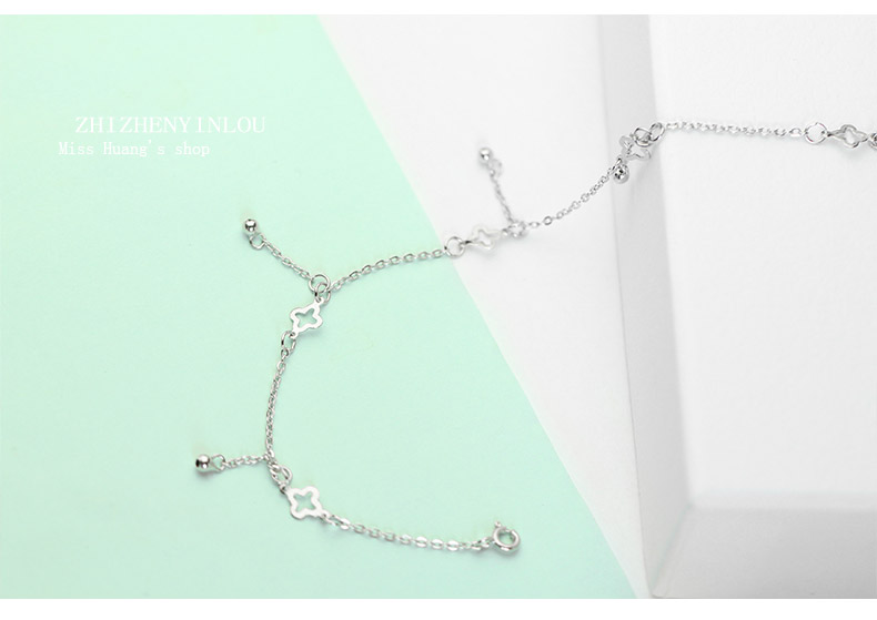 Chaine de cheville Femme      en Argenterie - Ref 3104536 Image 12