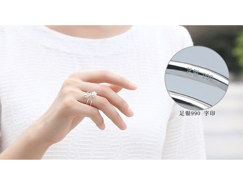 Bague Femme      en Argenterie - Ref 3086446 Image 11