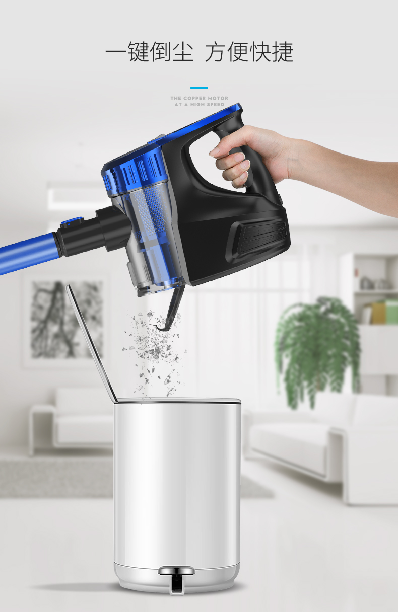 Máy hút bụi cầm tay không dây Taosheng sạc điện cực nhỏ cực kỳ êm ái mạnh mẽ Máy hút bụi không dây kéo dài - Máy hút bụi robot hút bụi cao cấp
