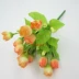 Hoa mô phỏng hoa giả hoa trang trí hoa đặt hoa phụ kiện nhà hoa hồng đã hoàn thành - Hoa nhân tạo / Cây / Trái cây cây giả trang trí phòng khách Hoa nhân tạo / Cây / Trái cây