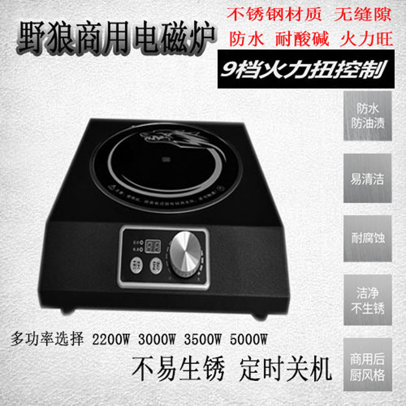 Wild Wolf S200 Sand County Snack Cooker Firepower Big Power Saving Durable 2200W 2200W 3000W 5000W 5000W Induction Cookers