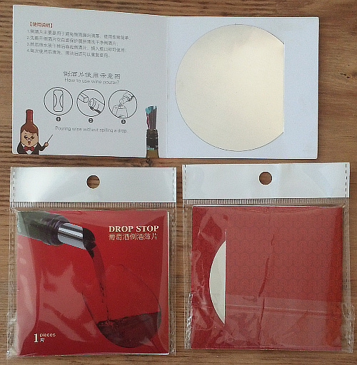 Spot 5 pieces of red wine utensils accessories wine pourer pet pouring wine tablets anti-drip guide wine tablets can be printed LOGO