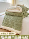 Taffeta lamb velvet blanket nap blanket sofa blanket winter thickened coral velvet blanket warm cover blanket mattress