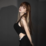Ella Beauty Shop Street Hot Girl Тонкий комбинезон 2024, новая летняя одежда снаружи и внутри, камзол для женщин