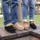 Kangaroo shoes men's short boots classic casual shoes Wallabee British style cow suede ຫນັງແທ້ດິບ sole ຢາງ