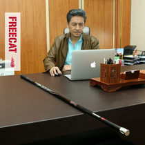 Free cat fishing rod 28 adjustable Taiwan fishing rod 4 5 meters carbon ultra-light ultra-hard carp rod hand rod crucian carp rod