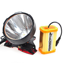 led headlight strong light charging high-brightness miners lamp split night fishing electric yellow light net fish long-range 3000 meters